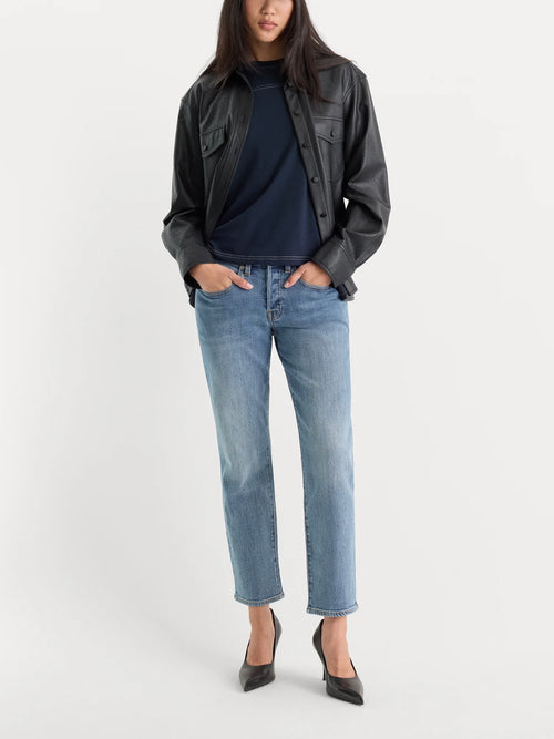 Vintage Straight Ankle Jean in Savor