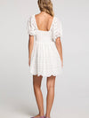Quinlee Mini Dress in Ivory