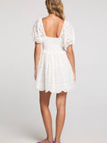 Quinlee Mini Dress in Ivory