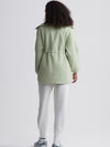 Parnel Half Zip Fleece in Snow Sage