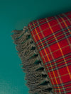 Plaid Lumbar Pillow