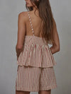 Summer Stripes Tank in Red