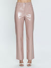 Cassie Patent Pant in Mellow Rose Vinyl