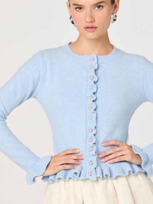 Eowyn Cardigan in Light Blue