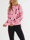Devyn Oversized Sweatshirt in Pirouette Pink