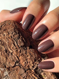 Bark Brown Press On Nails