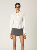 Bixel Top in White