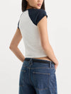 The Raglan Tee in Chalk