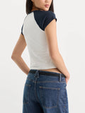 The Raglan Tee in Chalk