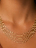 Invisible String Necklace