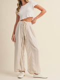 Seal The Deal Stripe Pants in Taupe