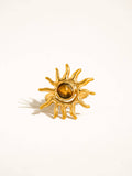 Hawthorne Tiger Eye Sun Ring