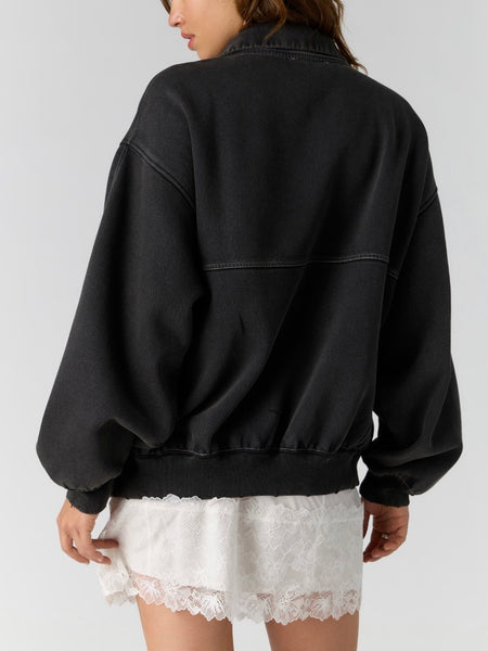 Banks Pullover in Soot Grey