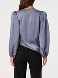 Beatrice Top in Slate Blue
