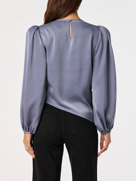 Beatrice Top in Slate Blue
