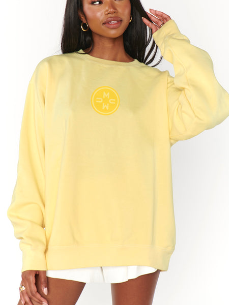 Stanley Sweatshirt in Mumu Yellow Graphic