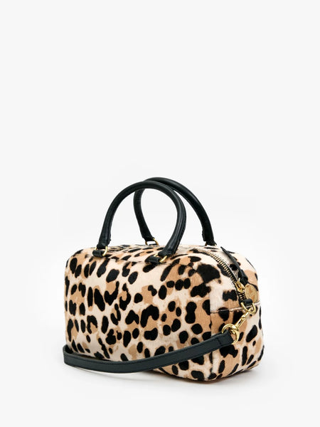 Petite Claudine in Snow Leopard Hair-On