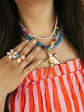 Summer Star Beaded Necklace