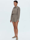 Archie Romper in Soft Moss