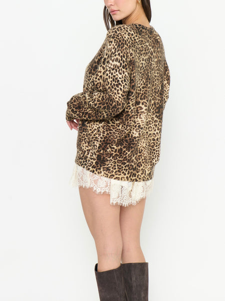 Feel Good Sweater in Mod Leopard Knit
