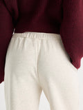 The Brushed Fleece Sweatpant in Oatmeal