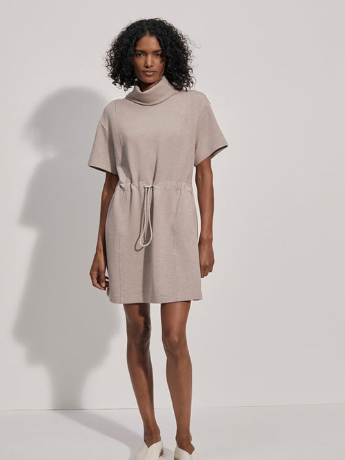Sophie Dress in Taupe Marl
