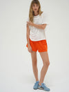 Walker Layered Tee in Whisper White