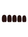 Bark Brown Press On Nails
