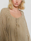 Plaid About Her Mini Dress in Olive