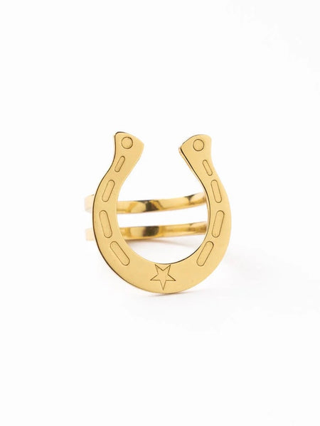 Harper Horseshoe Bandana Ring