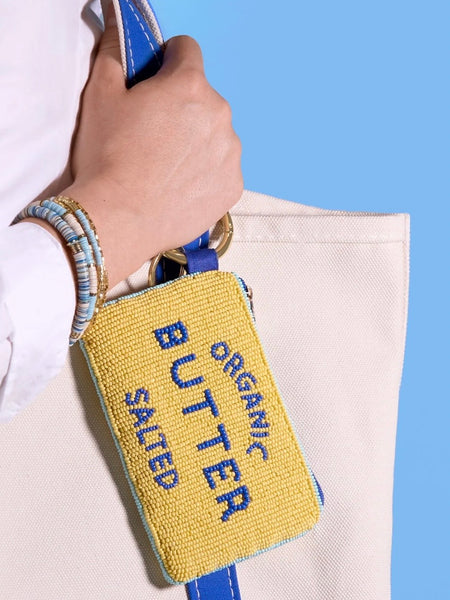 Mary Butter Beaded Coin Purse