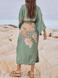 Floridian Reversible Robe in Sage