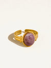 Jett Stone Ring in Purple