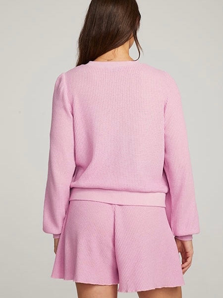 Owlsey Pullover in Pastel Lavender