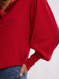 Quinn Knit Thermal in Salsa