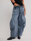 Onset Parachute Pant in Steel