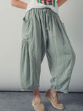 You're My Kind Of Stripe Pants in Sage