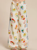 Zesty Summer Pants in Fruit Stickers