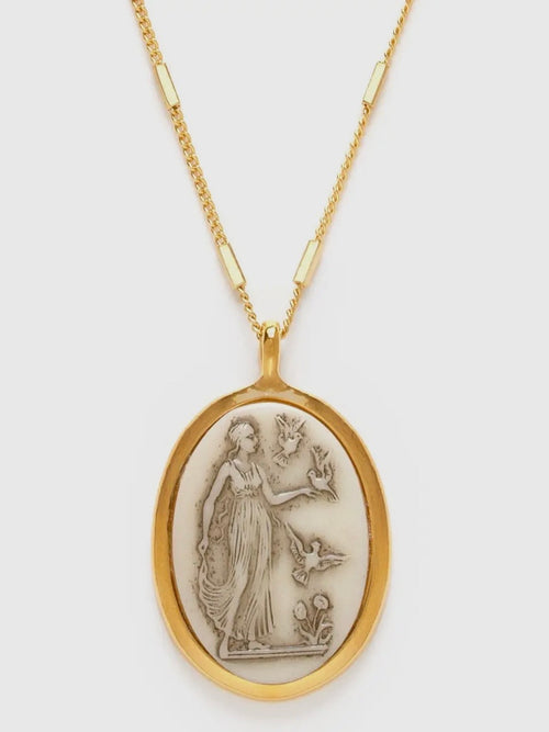 Aphrodite Cameo Necklace