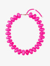 Bailey Statement Necklace in Hot Pink