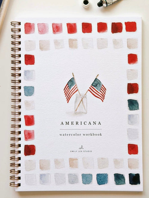 Americana Watercolor Workbook