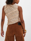 Pink Sands Smocked Top in Pink Sand