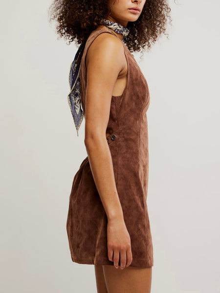 Atlas Suede Mini in Chicory Coffee