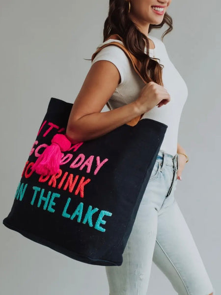 Drink On The Lake Tote