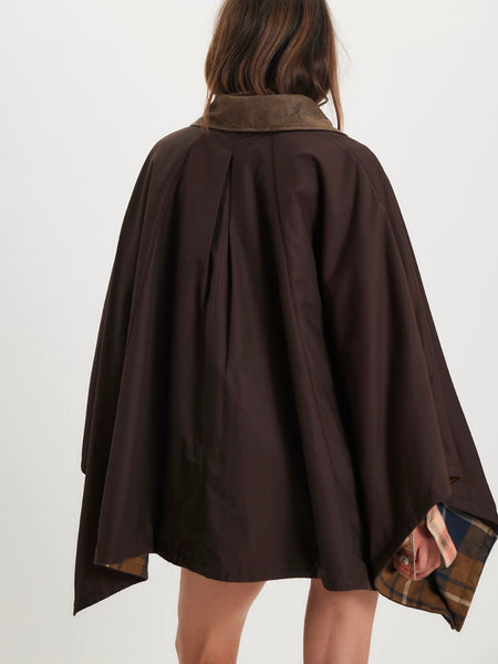 Bailey Cape in Italian Mocha