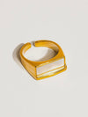 Sawyer Rectangle Shell Ring