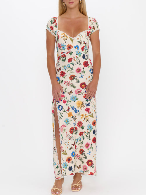 Nicola Dress in French Floral