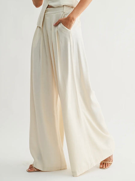 High Power Pants in Cream