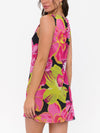 Kiki Mini Dress in Tropic Nights Mesh