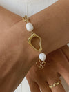 Katia Heart Pearl Bracelet